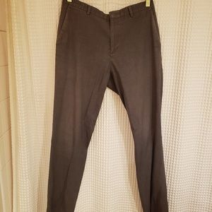 Calvin Klein Slim Fit 32x32 Gray Dress Slacks